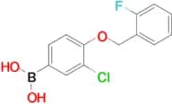 (3-Chloro-4-((2-fluorobenzyl)oxy)phenyl)boronic acid