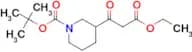 Tert-Butyl 3-(3-ethoxy-3-oxopropanoyl)piperidine-1-carboxylate
