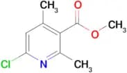Methyl 6-chloro-2,4-dimethylnicotinate
