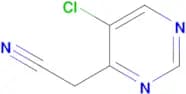 2-(5-Chloropyrimidin-4-yl)acetonitrile