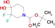 Tert-Butyl 3,3-difluoro-4,4-dihydroxypiperidine-1-carboxylate
