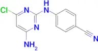 4-((4-Amino-6-chloropyrimidin-2-yl)amino)benzonitrile