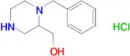 (1-Benzylpiperazin-2-yl)methanol hydrochloride