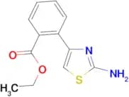 Ethyl 2-(2-amino-1,3-thiazol-4-yl)benzenecarboxylate,  95%