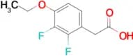 4-Ethoxy-2,3-difluorophenylacetic acid