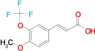 4-Methoxy-3-(trifluoromethoxy)cinnamic acid
