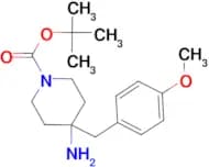 Tert-Butyl 4-amino-4-(4-methoxybenzyl)piperidine-1-carboxylate