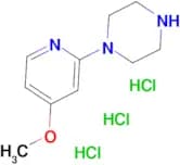 1-(4-Methoxypyridin-2-yl)piperazine trihydrochloride