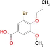3-Bromo-5-methoxy-4-propoxy-benzoic acid