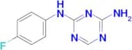 N-(4-Fluoro-phenyl)-[1,3,5]triazine-2,4-diamine