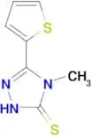 4-methyl-5-thien-2-yl-4H-1,2,4-triazole-3-thiol
