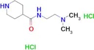 N-[2-(dimethylamino)ethyl]piperidine-4-carboxamide dihydrochloride