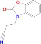 3-(2-oxo-1,3-benzoxazol-3(2H)-yl)propanenitrile
