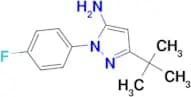 3-tert-butyl-1-(4-fluorophenyl)-1H-pyrazol-5-amine