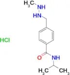 4-[(2-methylhydrazin-1-yl)methyl]-N-(propan-2-yl)benzamide hydrochloride