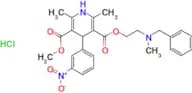 3-{2-[benzyl(methyl)amino]ethyl} 5-methyl 2,6-dimethyl-4-(3-nitrophenyl)-1,4-dihydropyridine-3,5-d…
