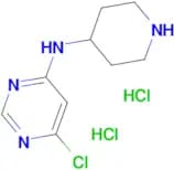 6-Chloro-N-(piperidin-4-yl)pyrimidin-4-amine dihydrochloride