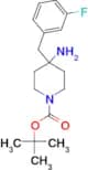 Tert-Butyl 4-amino-4-(3-fluorobenzyl)piperidine-1-carboxylate