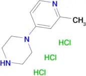 1-(2-Methylpyridin-4-yl)piperazine trihydrochloride