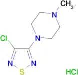 1-(4-chloro-1,2,5-thiadiazol-3-yl)-4-methylpiperazine hydrochloride