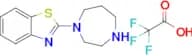 2-(1,4-diazepan-1-yl)-1,3-benzothiazole trifluoroacetate