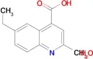 6-ethyl-2-methyl-4-quinolinecarboxylic acid hydrate