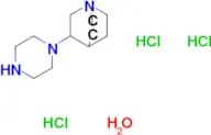 3-(1-piperazinyl)quinuclidine trihydrochloride hydrate