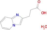 3-imidazo[1,2-a]pyridin-2-ylpropanoic acid hydrate