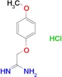 2-(4-methoxyphenoxy)ethanimidamide hydrochloride