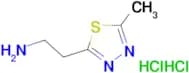 [2-(5-methyl-1,3,4-thiadiazol-2-yl)ethyl]amine dihydrochloride