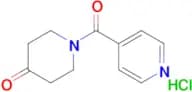 1-isonicotinoyl-4-piperidinone hydrochloride