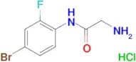 N~1~-(4-bromo-2-fluorophenyl)glycinamide hydrochloride