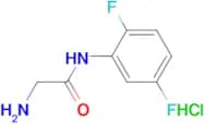 N~1~-(2,5-difluorophenyl)glycinamide hydrochloride