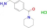 [4-(1-piperidinylcarbonyl)benzyl]amine hydrochloride