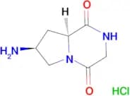 (7S,8aS)-7-aminohexahydropyrrolo[1,2-a]pyrazine-1,4-dione hydrochloride