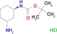 Tert-butyl [(1R,3R)-3-aminocyclohexyl]carbamate hydrochloride