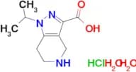 1-isopropyl-4,5,6,7-tetrahydro-1H-pyrazolo[4,3-c]pyridine-3-carboxylic acid hydrochloride dihydrate