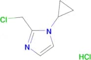 2-(chloromethyl)-1-cyclopropyl-1H-imidazole hydrochloride