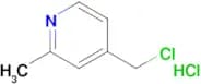 4-(chloromethyl)-2-methylpyridine hydrochloride