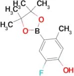 2-fluoro-5-methyl-4-(4,4,5,5-tetramethyl-1,3,2-dioxaborolan-2-yl)phenol