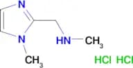 N-methyl-1-(1-methyl-1H-imidazol-2-yl)methanamine dihydrochloride