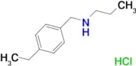 N-(4-ethylbenzyl)-1-propanamine hydrochloride