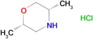(2S,5S)-2,5-Dimethylmorpholine hydrochloride