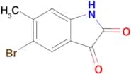 5-Bromo-6-methylindoline-2,3-dione