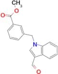 Methyl 3-[(3-formyl-1H-indol-1-yl)methyl]benzoate