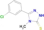 5-(3-chlorophenyl)-4-methyl-4H-1,2,4-triazole-3-thiol