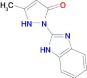 1-(1H-benzimidazol-2-yl)-3-methyl-1H-pyrazol-5-ol