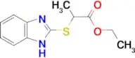 Ethyl 2-(1H-benzimidazol-2-ylthio)propanoate
