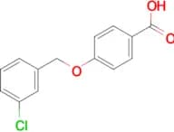 4-[(3-chlorobenzyl)oxy]benzoic acid