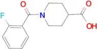 1-(2-fluorobenzoyl)piperidine-4-carboxylic acid